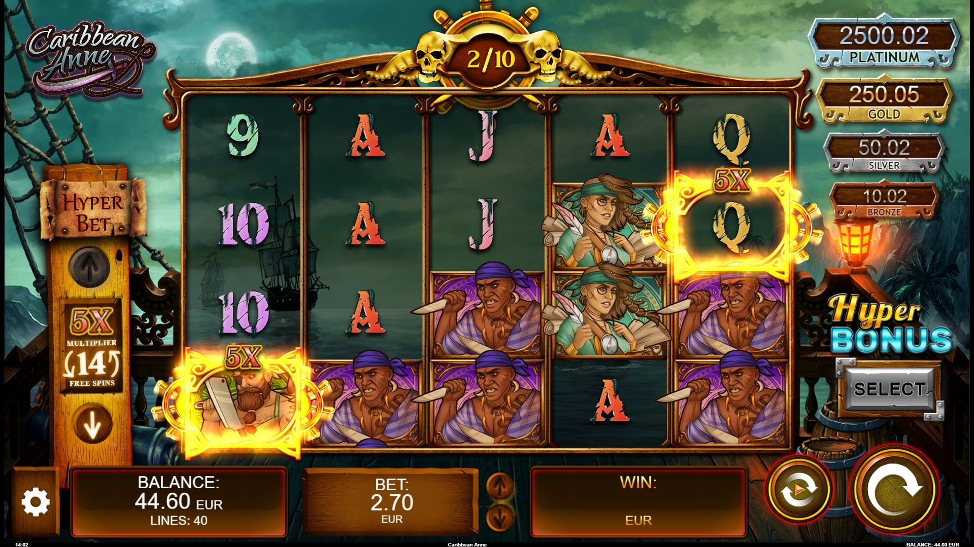    Caribbean Anne   Vulkan      